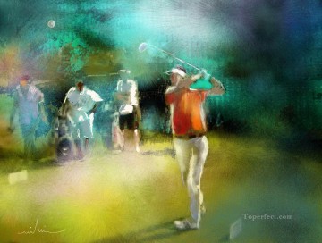 campo de golf 07 impresionista Pinturas al óleo